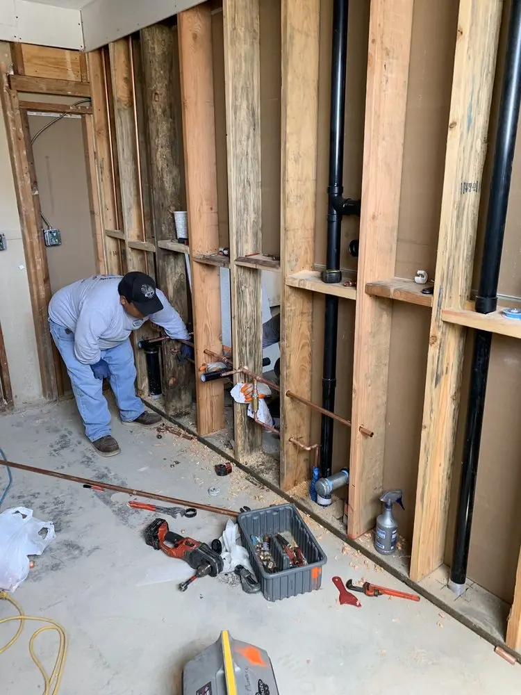 Commercial rough-in plumbing for Gas Line Repair in Kennydale